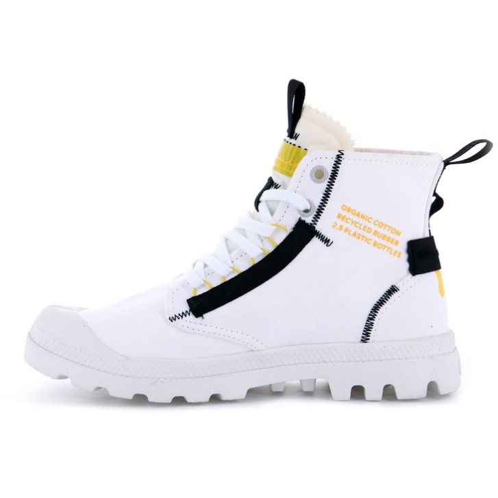 Pánské Boty Palladium Pampa Hi Re-craft Bílé | CZ PNT-50O
